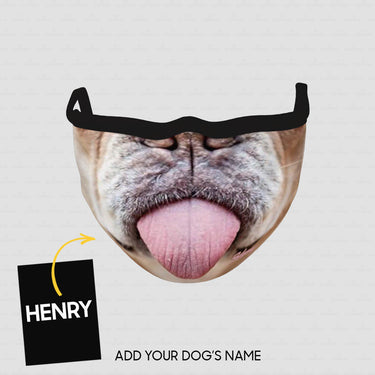 Personalized Dog Gift Idea - Another Zoom In Dog Face For Dog Lovers - Cloth Mask